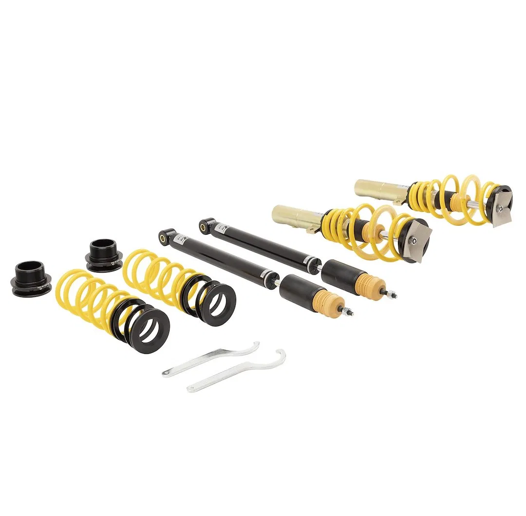 13280088 – SUSPENS TECH Lowering Kit, Non Adjustable Valving Ride Height Adjustable From 1.0 Inch To 2.2 Inch Front D...